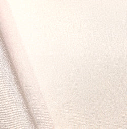 Solid Off-White Crepe, Vintage Kimono Silk from Japan By the Yard, #151
