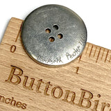 Trudy Danforth Pewter Button, 1" 2Holes, USA Made, #FJ-178