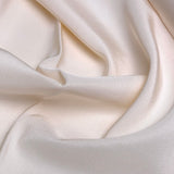 Solid Off-White Crepe, Vintage Kimono Silk from Japan By the Yard, #151