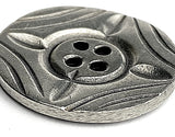 Trudy Danforth Pewter Button, 1" 2Holes, USA Made, #FJ-178