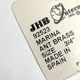 Marina Button from JHB, 3/4" Antique Brass #FJ-182