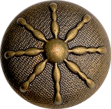 Marina Button from JHB, 7/8" Antique Brass #FJ-183