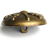 Marina Button from JHB, 7/8" Antique Brass #FJ-183
