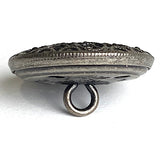 BULK DEAL, 33 buttons 11/16" Delicate Grid Dark Shank Back Button from JHB, 18mm  #FJ-187