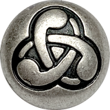 Pack of FOUR Celtic Swirl 5/8" Button from JHB International Metal Shank Back   #FJ-190