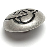 Pack of FOUR Celtic Swirl 5/8" Button from JHB International Metal Shank Back   #FJ-190