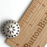 Moab Star 13/16" Southwest Concho Style Shank-Back Metal Button,  13/16"   #MV-1