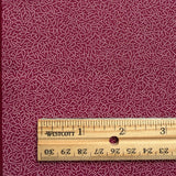 Raspberry 'Shark Skin' Tiny Dot Print Komon Silk, Chirimen Crepe from Japan By the Yard #556