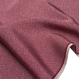 Raspberry 'Shark Skin' Tiny Dot Print Komon Silk, Chirimen Crepe from Japan By the Yard #556