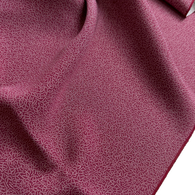 Raspberry 'Shark Skin' Tiny Dot Print Komon Silk, Chirimen Crepe from Japan By the Yard #556