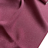 Raspberry 'Shark Skin' Tiny Dot Print Komon Silk, Chirimen Crepe from Japan By the Yard #556