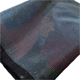 Misted Silver-Blue-Black Impossibly Lustrous Vintage Silk Oshima Tsumugi from Japan By the Yard #557