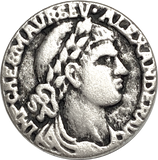 Alexander the Great, Replica Coin Shank Back Button 13/16" Silver Color, Per Button #FJ-202
