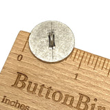 Alexander the Great, Replica Coin Shank Back Button 13/16" Silver Color, Per Button #FJ-202