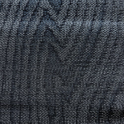 Topo Lightning, Steel Blue-Gray Ikat Vintage Kimono Silk from Japan By the Yard #561