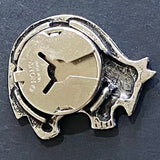 Vintage Southwest Armadillo Button Cover, 1-1/2", Nony NY, 1990's #MV-53