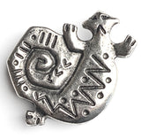 Turtle and Lizard, Vintage Southwest Button Covers, 1-1/2", Nony NY, 1990's #MV-54