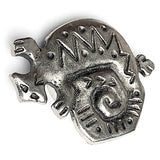 Vintage Southwest Lizard Button Cover, 1-1/2", Nony NY, 1990's #MV-56