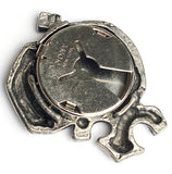 Vintage Southwest Lizard Button Cover, 1-1/2", Nony NY, 1990's #MV-56
