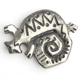 Vintage Southwest Lizard Button Cover, 1-1/2", Nony NY, 1990's #MV-56