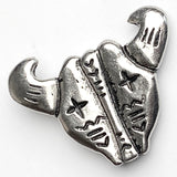 Vintage Southwest Bull Button Cover, 1-1/2", Nony NY, 1990's #MV-57