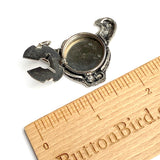 Vintage Southwest Bull Button Cover, 1-1/2", Nony NY, 1990's #MV-57