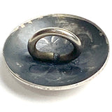 Tiny STERLING Silver 1/2" Meadow Daisy Shank Back Button SW-400
