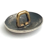STERLING Small Southwest Sunflower Button 1/2" Shank Back, #SW-405