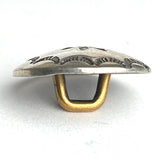 STERLING Galisteo Starflower 1/2" Concho Button, Larger Shank, #SW-408