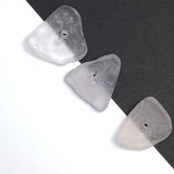 Three Light Purple Genuine Sea Glass Buttons 7/8 -1" # BCH-98