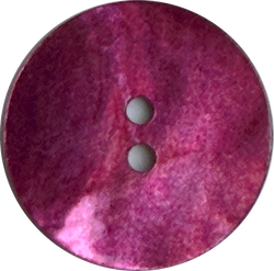 Re-Stocked 7/8" - 15/16" Pink Lilac Pearl Semi-Rustic Shell 2-hole, $3.00 each  #D-478