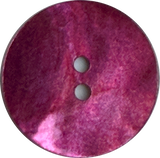 Re-Stocked 7/8" - 15/16" Pink Lilac Pearl Semi-Rustic Shell 2-hole, $3.00 each  #D-478