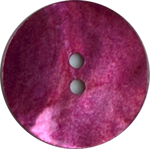 Re-Stocked 7/8" - 15/16" Pink Lilac Pearl Semi-Rustic Shell 2-hole, $3.00 each  #D-478