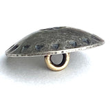 Southwest Concho Button, Wreath, Matte Nickel Silver, Shank Back 3/4"  #SW-1-DD-H