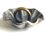 Southwest Silver Umbrella Repousse Shank Back Button  3/4"  # WN214