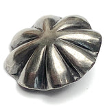 Southwest Silver Umbrella Repousse Shank Back Button  3/4"  # WN214