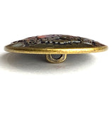 Mountain Sun Brass Concho Style Shank Back Button, 25mm /  1"  #SWC-129