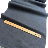 LARGE FULL BOLT of Vintage Black/Blues Thick Silk Kasuri Tsumugi, Japan, 15" Wide, 22+ yards #568