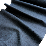 LARGE FULL BOLT of Vintage Black/Blues Thick Silk Kasuri Tsumugi, Japan, 15" Wide, 22+ yards #568