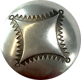 Four Corners Silver Concho Button 5/8" # WN13