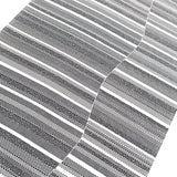 Meandering Through Strata, Tango Chirimen Vintage Komon Kimono Silk Stripe Print from Japan By the Yard  #569