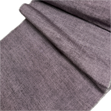 Slubby Purple/Black Yuki Tsumugi Vintage Handwoven Kimono Silk from Japan By the Yard   #844