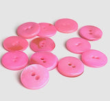 Pink Shell  7/16", Pack of 30 Buttons,  11.5mm, #LP-131