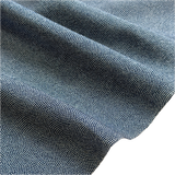 Blue Waves Tiny Edo Komon Print Vintage Kimono Chirimen Silk Crepe from Japan By the Yard   #846