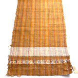 Butternut Rainbow Slubby-Textured Handwoven Tsumugi Kimono Silk from Japan By the Yard, #530