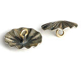 Re-Stocked, Southwest Repousse 3/4" Nickel Silver Button 19mm, Smaller Shank Back #SW-226