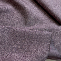 Three Soft Purples Tiny Floral 'Calico' Print Vintage Kimono Silk from Japan By the Yard   #850