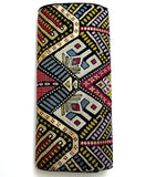Maroon, Black, and Gold Obi, Heavy Thick Silk and Metallic from Japan #532