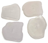 Four Light Pink-Purple Genuine Sea Glass Buttons 7/8" -1" # BCH-106