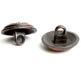 Copper / Black Southwest "Sunpath" Button 5/8" Shank Back  #SWC-3